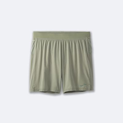 Pantalones Cortos Brooks Sherpa 7" Hombre Verde | CR67302