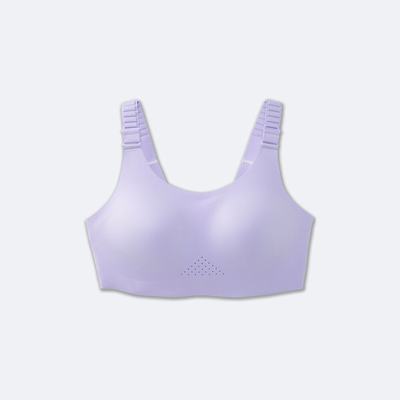 Sujetadores Deportivos Brooks Dare Scoopback Run Bra 2.0 Mujer Moradas Gris | CR92046