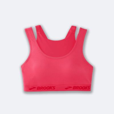 Sujetadores Deportivos Brooks Drive Mesh Run Bra Mujer Rosas | CR78546