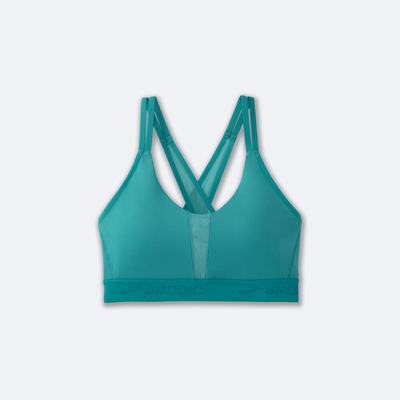 Sujetadores Deportivos Brooks Drive Plunge Run Bra 2.0 Mujer Verde | CR37609