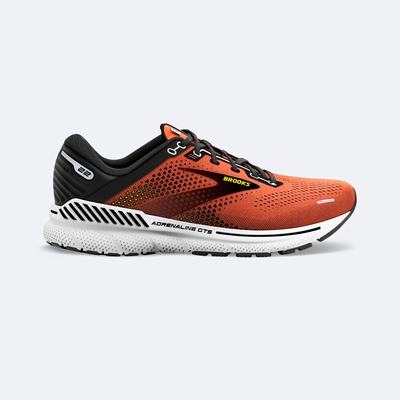 Zapatillas Running Brooks Adrenaline GTS 22 Hombre Naranjas/Negras/Blancas | CR49017