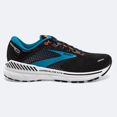 Zapatillas Running Brooks Adrenaline GTS 22 Hombre Negras/Azules/Naranjas | CR89163