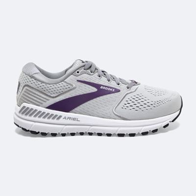 Zapatillas Running Brooks Ariel '20 Mujer Gris/Moradas | CR36524