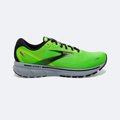 Zapatillas Running Brooks Ghost 14 Hombre Verde/Azules/Negras | CR71053