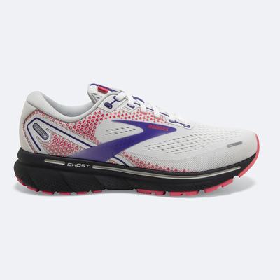 Zapatillas Running Brooks Ghost 14 Mujer Blancas/Moradas/Coral | CR93718