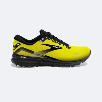 Zapatillas Running Brooks Ghost 15 Hombre Amarillo/Negras | CR61023