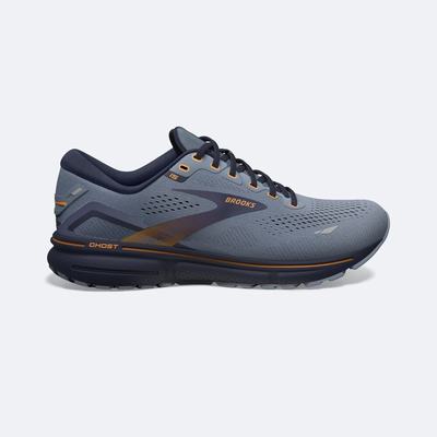 Zapatillas Running Brooks Ghost 15 Hombre Gris/Azul Marino | CR61843