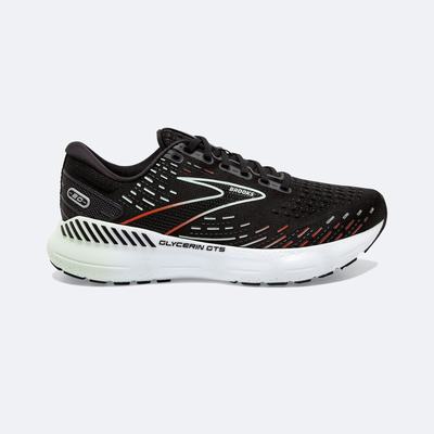 Zapatillas Running Brooks Glycerin GTS 20 Mujer Negras/Rojas | CR60317