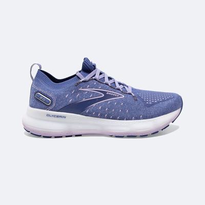 Zapatillas Running Brooks Glycerin StealthFit 20 Mujer Azules/Blancas | CR96137