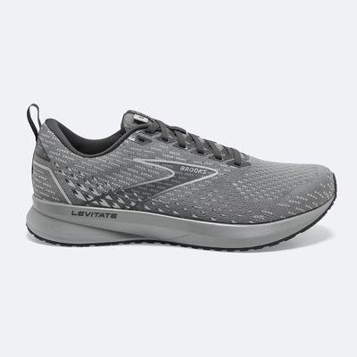 Zapatillas Running Brooks Levitate 5 Mujer Gris/Negras | CR94658