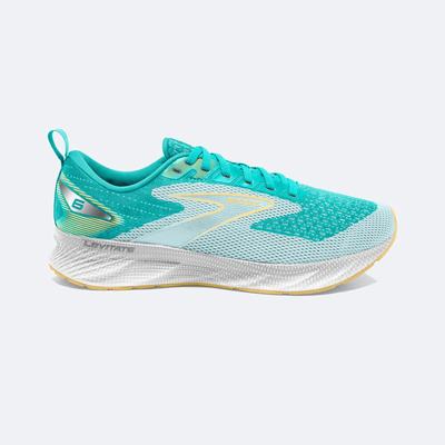 Zapatillas Running Brooks Levitate 6 Mujer Azules/Amarillo | CR07849