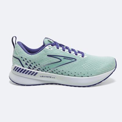 Zapatillas Running Brooks Levitate GTS 5 Mujer Verde/Azul Marino Azules/Blancas | CR07619