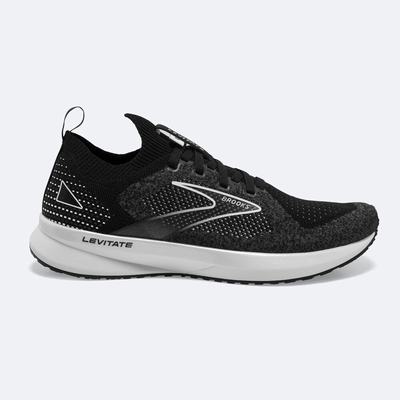 Zapatillas Running Brooks Levitate StealthFit 5 Mujer Negras/Gris/Blancas | CR51029