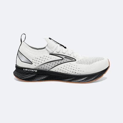 Zapatillas Running Brooks Levitate StealthFit 6 Hombre Blancas/Negras | CR78549