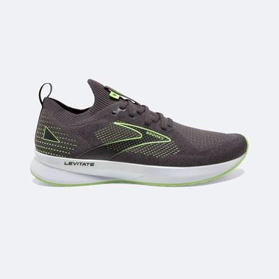 Zapatillas Running Brooks Levitate StealthFit 5 Hombre Negras/Verde | CR87492