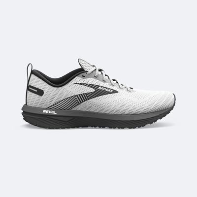 Zapatillas Running Brooks Revel 6 Hombre Blancas/Negras | CR92816