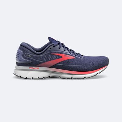 Zapatillas Running Brooks Trace 2 Hombre Azul Marino/Gris/Rojas | CR84593