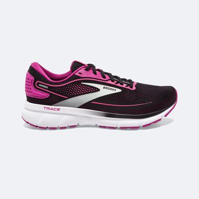 Zapatillas Running Brooks Trace 2 Mujer Negras/Fucsia/Rosas | CR36015