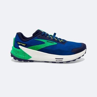 Zapatillas Trail Brooks Catamount 2 Hombre Azules/Verde | CR85043