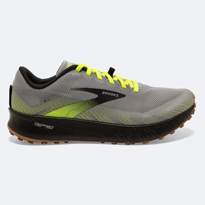 Zapatillas Trail Brooks Catamount Hombre Gris/Negras | CR41926