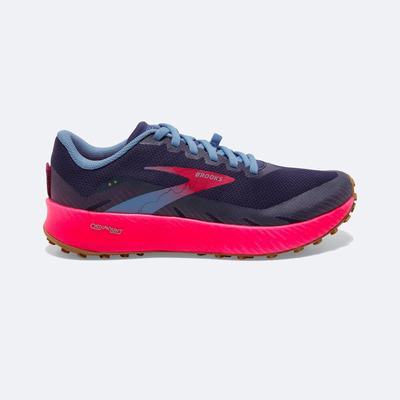 Zapatillas Trail Brooks Catamount Mujer / Oscuro Rosas | CR80936